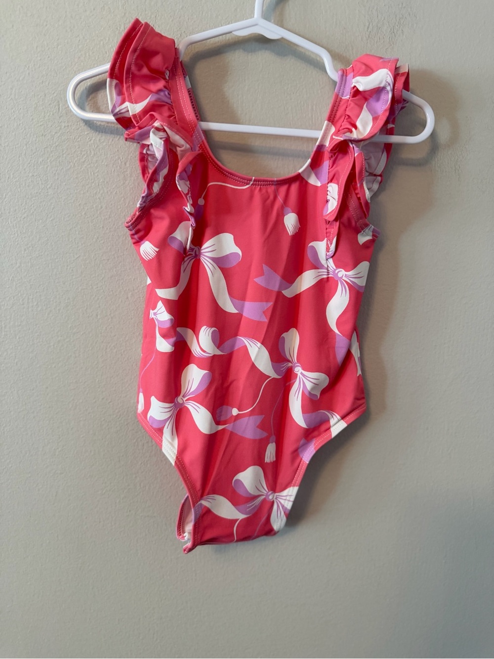 The Beaufort Bonnet Company Pink Floral Ruffle Strap One-Piece Swimsuit